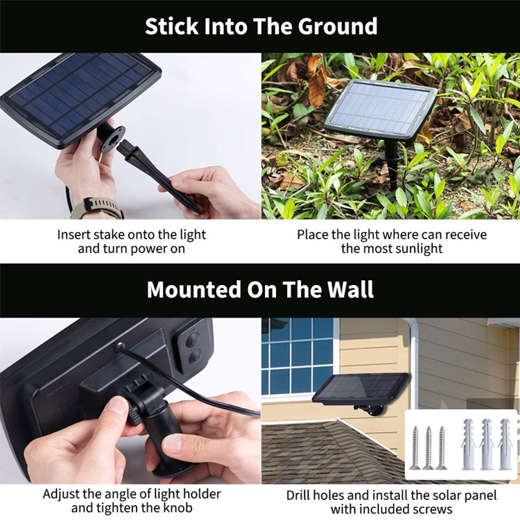 FEL-D2 String Solar Powered Patio Lights for Garden Lighting String Solar Powered Patio Lights for Garden Lighting