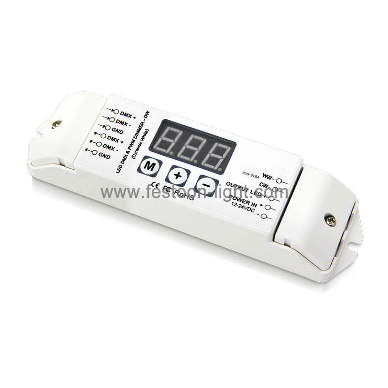 FEL-CD205 LED DMX Decoder 2 Channel Constant Voltage Master Slave LED DMX Decoder 2 Channel Constant Voltage Master Slave