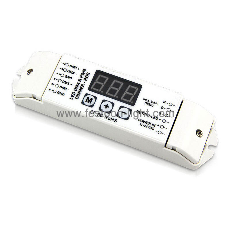 FEL-CD206 RGB DMX Decoder 3 Channel CV RGB DMX Decoder 3 Channel CV